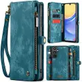 CASEME Samsung Galaxy A16 5G 008 2-i-1 Multifunksjonell Lommebok-deksel - Blå