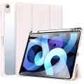 DUX Toby iPad Air 2020/2022 Tri-Fold Smart Folio-etui - Lyserosa