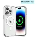 Mtp Products iPhone 15 Pro Max Okkes MagSafe Hybrid-deksel - Klar
