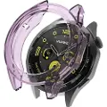 Mtp Products Huawei Watch GT 4 Ultratynt TPU-deksel - 46mm - Gjennomsiktig Lilla