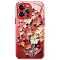 Mtp Products iPhone 13 Pro Hybrid-deksel med blomsterbukett - rød