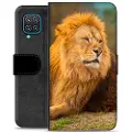Mtp Products Samsung Galaxy A12 Premium Lommebok-deksel - Løve