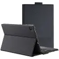 DUX Samsung Galaxy Tab S6 Lite 2020/2022 Etui med Bluetooth-tastatur - Svart