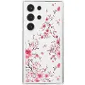 Mtp Products Samsung Galaxy S23 Ultra Fashion TPU-deksel - rosa blomster