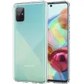 Mtp Products Antiskli Samsung Galaxy A71 TPU-deksel - Gjennomsiktig