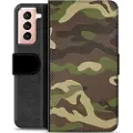 Mtp Products Samsung Galaxy S21 5G Premium Lommebok-deksel - Kamuflasje