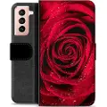 Mtp Products Samsung Galaxy S21 5G Premium Lommebok-deksel - Rose