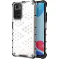 Mtp Products Xiaomi Redmi Note 11/11S Honeycomb Armored Hybrid-deksel - Grå