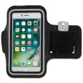 Mtp Products iPhone 7/8/SE (2020) sports armbånd med lommen til nøkler og mynter - svart