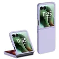 Mtp Products Motorola Razr 60 Ultra Gummiert Plastdeksel - Lilla