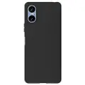 Mtp Products Sony Xperia 5 VI Mot Fingeravtrykk Matte TPU-deksel - Svart