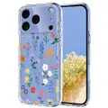Mtp Products iPhone 17 Pro TPU-deksel med blomstermønster - tusenfryd