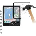 Mtp Products Samsung Galaxy Z Flip6/Z Flip7 FE Full Cover Beskyttelsesglass - Svart Kant