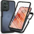Mtp Products Motorola Moto G55 360 Beskyttelse Deksel - Svart / Klar