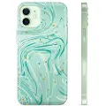 Mtp Products iPhone 12 TPU-deksel - Grønn Mynte