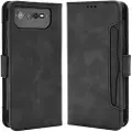 Mtp Products Asus ROG Phone 6/6 Pro Lommebok-deksel med Kortholder - Svart