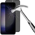Mtp Products Samsung Galaxy S23 FE Privacy Full Cover Beskyttelsesglass - Svart Kant