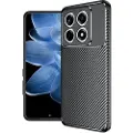 Mtp Products Xiaomi 14T Beetle Karbonfiber TPU-Deksel - Svart