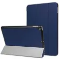 Mtp Products iPad 9.7 2017/2018 Tri-Fold Smart Folio-etui - Mørkeblå