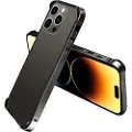 Mtp Products iPhone 14 Pro Metall Bumper med Forhøyede Kanter - Svart