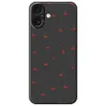 Mtp Products iPhone 17 TPU-deksel med kirsebærmønster - svart