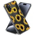 Mtp Products iPhone 15 Pro Stilig Ultra-Slim TPU-deksel - Solsikker