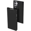 DUX Skin Pro Samsung Galaxy S22 Ultra 5G Flip-deksel - Svart