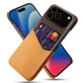 Mtp Products iPhone 17 Pro Max KSQ Deksel med Kort Lomme - Oransje