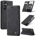 CASEME Samsung Galaxy S25 013 Series Lommebok-deksel - Svart