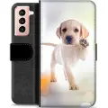 Mtp Products Samsung Galaxy S21 5G Premium Lommebok-deksel - Hund