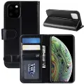 Mtp Products iPhone 11 Pro Lommebok-deksel med Stativ - Svart
