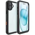 Mtp Products iPhone 16 Plus Redpepper FS IP68 Vanntett Deksel - Svart
