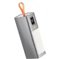 Mtp Products T133LP 40000mAh PD 100W hurtigladende strømbank for telefon og bærbar PC Eksternt batteri med LED-lys