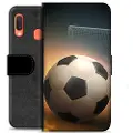Mtp Products Samsung Galaxy A20e Premium Lommebok-deksel - Fotball