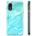 Mtp Products Samsung Galaxy Xcover 5 TPU-deksel - Blå Marmor