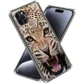 Mtp Products iPhone 15 Pro Max Stilig Ultra-Slim TPU-deksel - Leopard