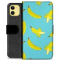 Mtp Products iPhone 11 Premium Lommebok-deksel - Bananer