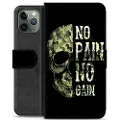 Mtp Products iPhone 11 Pro Premium Lommebok-deksel - No Pain, No Gain