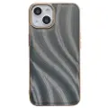 Mtp Products Abstract Series iPhone 14 Plus Belagt TPU-deksel - Grå
