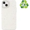 Mtp Products Eco Nature iPhone 14 Plus Hybrid-deksel - Hvit