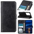 Mtp Products Samsung Galaxy S21 Ultra 5G Lommebok-deksel med Stativ - Svart