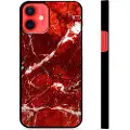 Mtp Products iPhone 12 mini Beskyttelsesdeksel - Rød Marmor