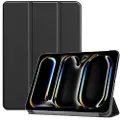 Mtp Products iPad Pro 13 (2024) Tri-Fold Series Smart Folio-etui - Svart