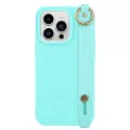 Mtp Products Candy Color iPhone 14 Pro Max TPU-deksel med Håndstropp - Baby Blå