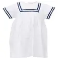 SALTO Sailor Baby Jersey Kjole Hvit/Marine