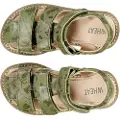 Wheat Footwear Wheat Addison Aop Sandal Heather Green Summertime