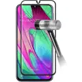 Mtp Products 9D Full Dekning Samsung Galaxy A40 Beskyttelsesglass - Svart