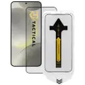 Tactical Samsung Galaxy S24/S25 Tactical Impact Barrier for Rookies Beskyttelsesglass - Svart kant