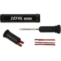 Zéfal TUBELESS REPARASJONSSETT - Sort TUBE W CLIP hann. et sett med verktøy