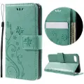 Mtp Products iPhone 7/8/SE (2020)/SE (2022) Butterfly Series Lommebok-deksel - Cyan